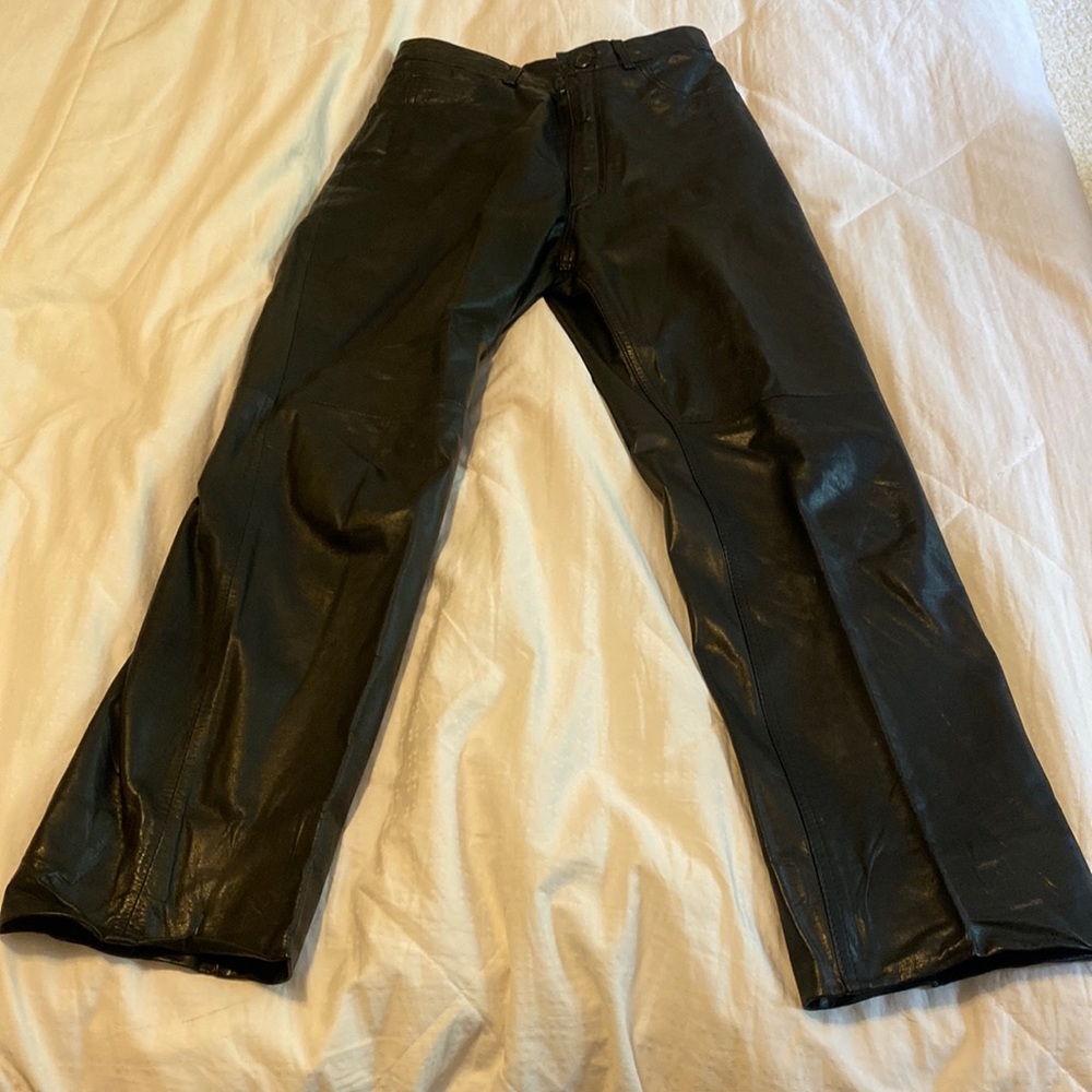 Leather pants